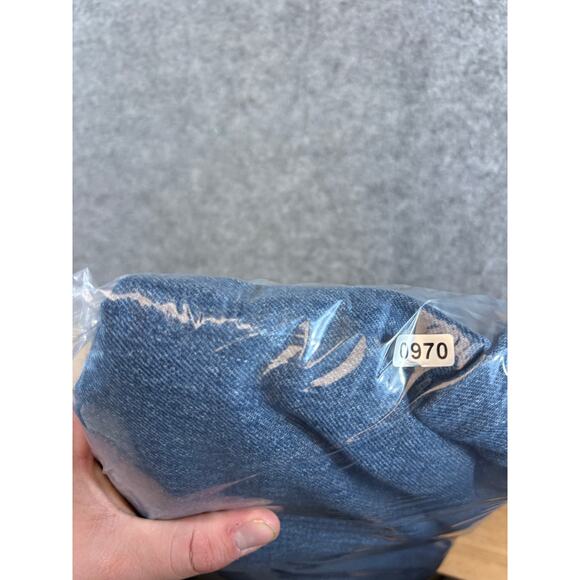 Levis 550 Jeans Womens Size 16 Blue Relaxed Fit Tapered Leg Streetwear Red Tab - Picture 9 of 9